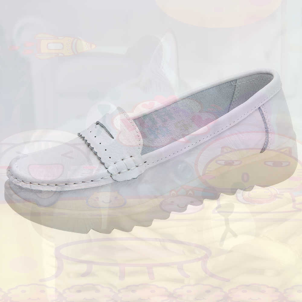 Home Gym Gold - Moccasin Mengemudi Sepatu Remaja Sepatu Skateboard