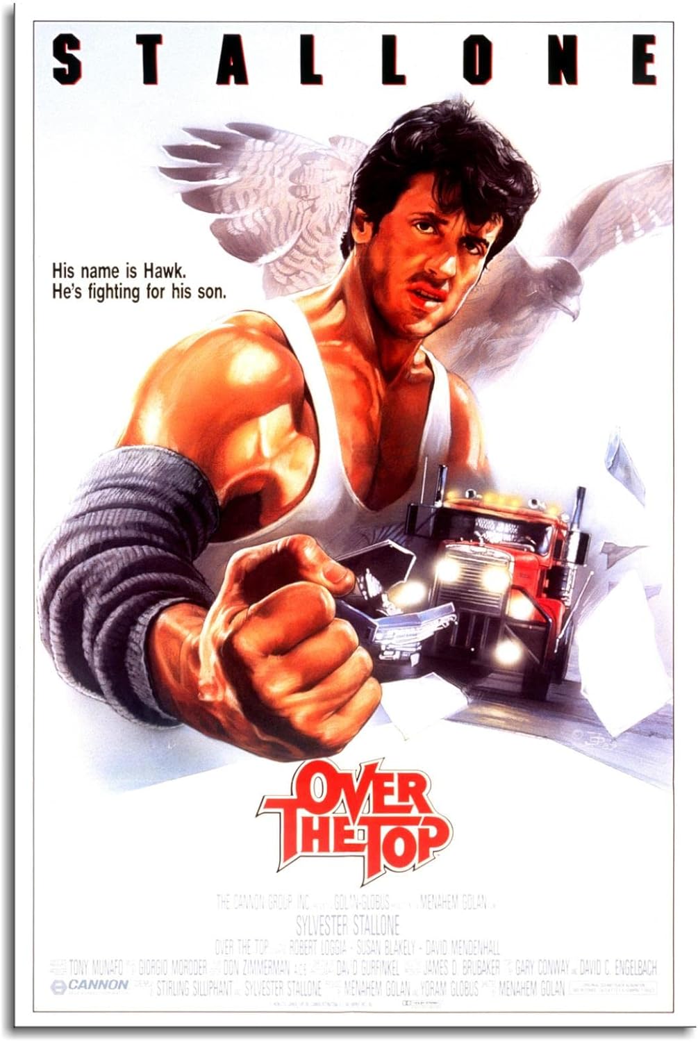 Home Gym Designs - Poster Film Over The Top Cetakan