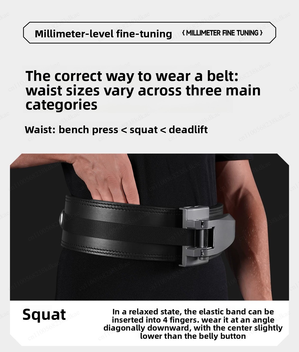 Weight Belt Lifting - Sabuk Angkat Beban Kulit Sapi Impor