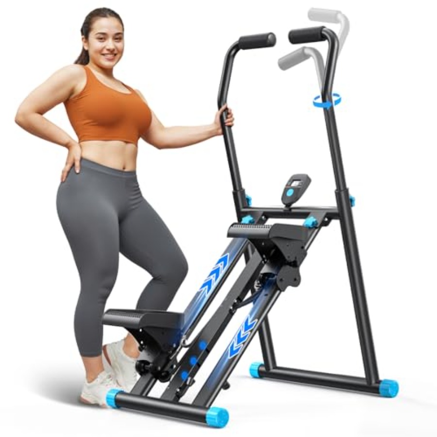 Home Gym Designs - Alat olahraga tangga rumahan: rangka baja