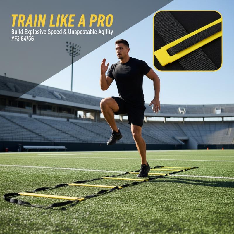 Agility Ladder Speed - Tali Agility Training Ringan dari Bahan