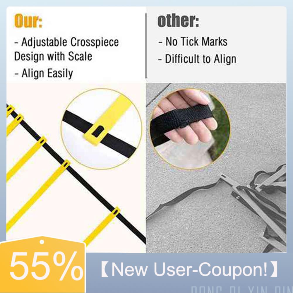 Agility Ladder Speed - 【Kupon Pengguna Baru!】Set Tangga Agility 20