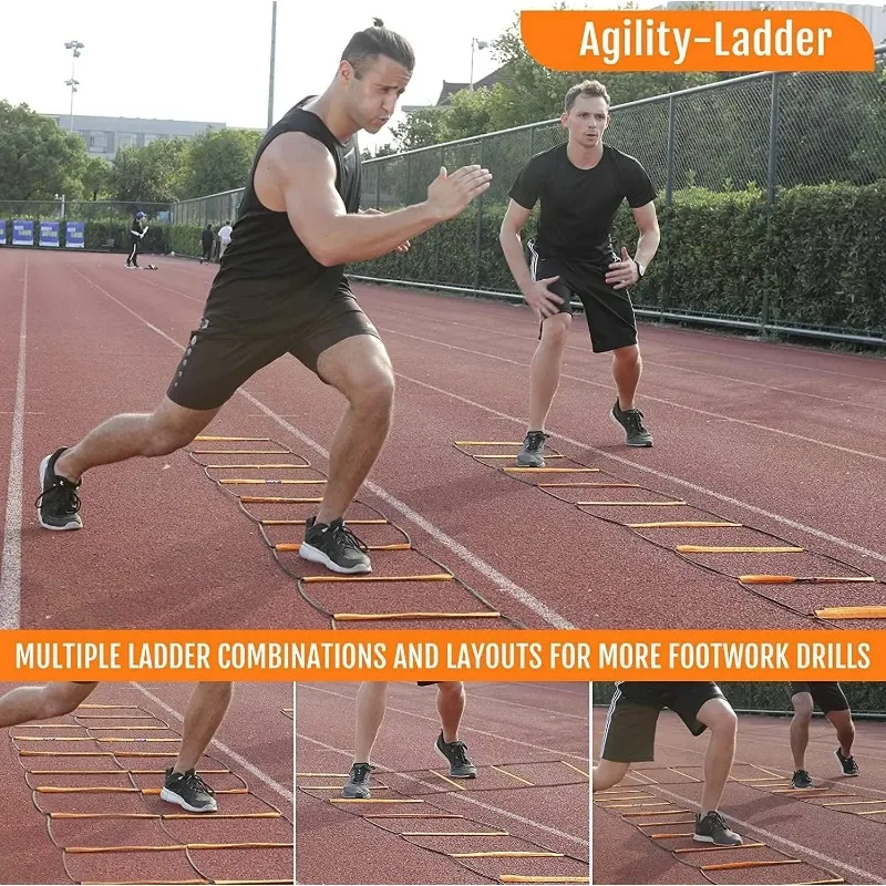 Tangga lompat latihan sepak bo - Agility Ladder Speed ulasan dan harga