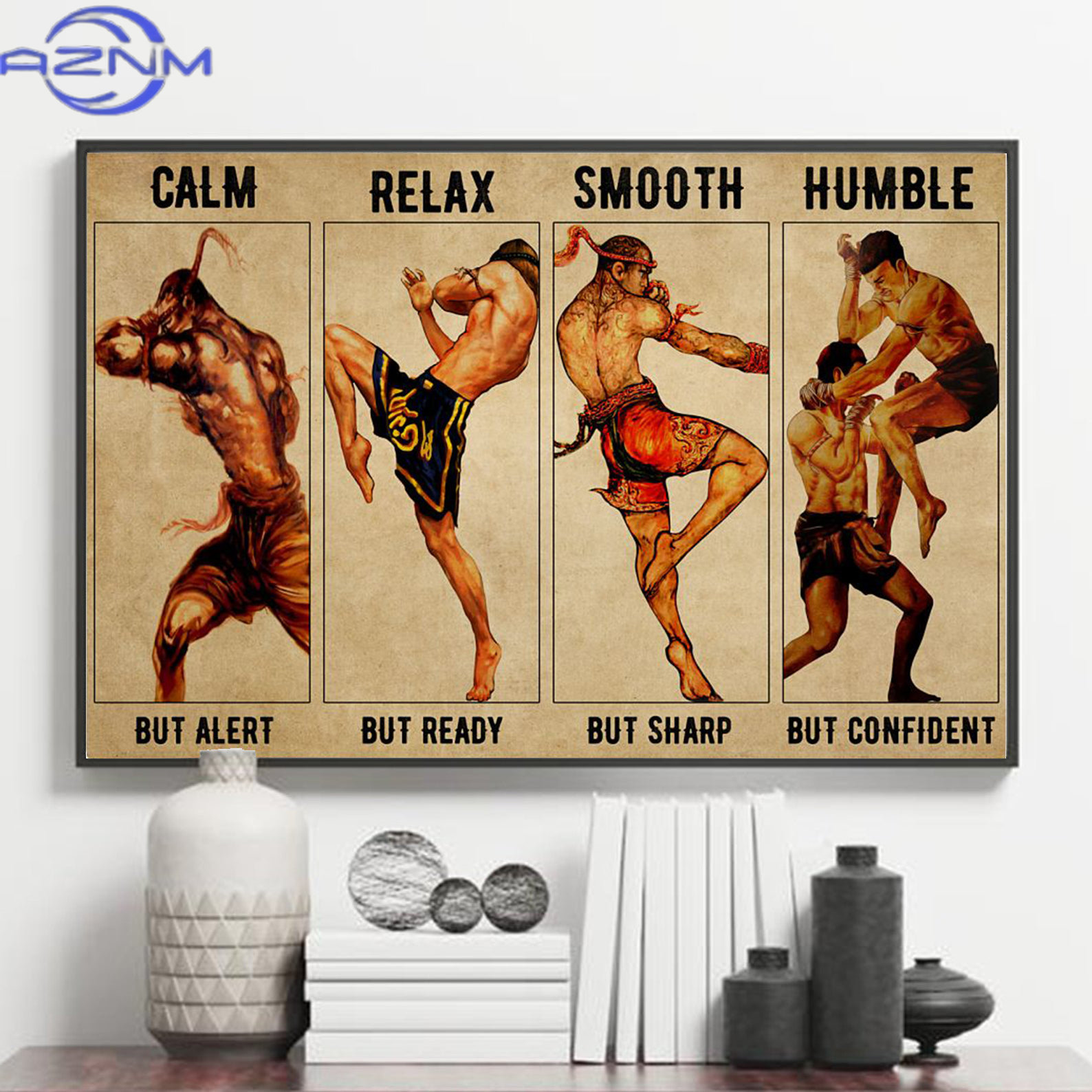 AZNM Empat Gerakan Muay Thai P - Home Gym Japan ulasan dan harga