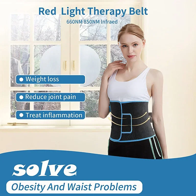 Sabuk Pijat Fototerapi LED Kom - Weight Belt Lifting ulasan dan harga