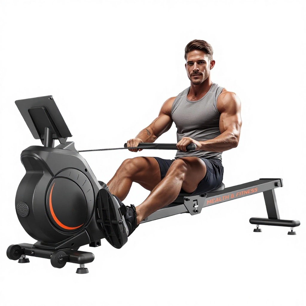 Mesin Dayung Magnetik Baru den - Home Gym Cost ulasan dan harga