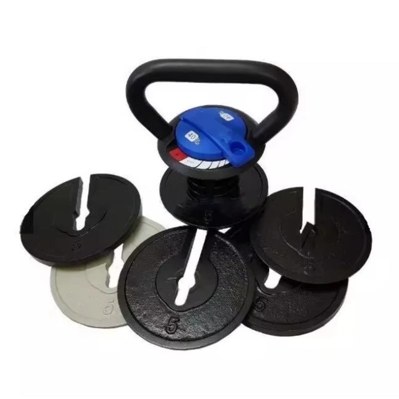Set Dumbbell Kettlebell Bulat  - Home Gym Kettlebells ulasan dan harga