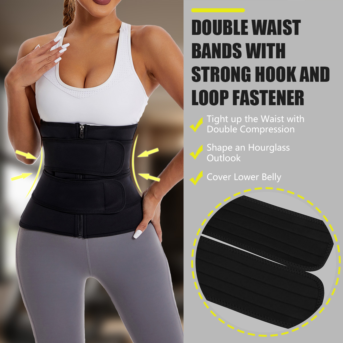 Sabuk Pelatih Pinggang Wanita  - Weight Belt Lifting ulasan dan harga