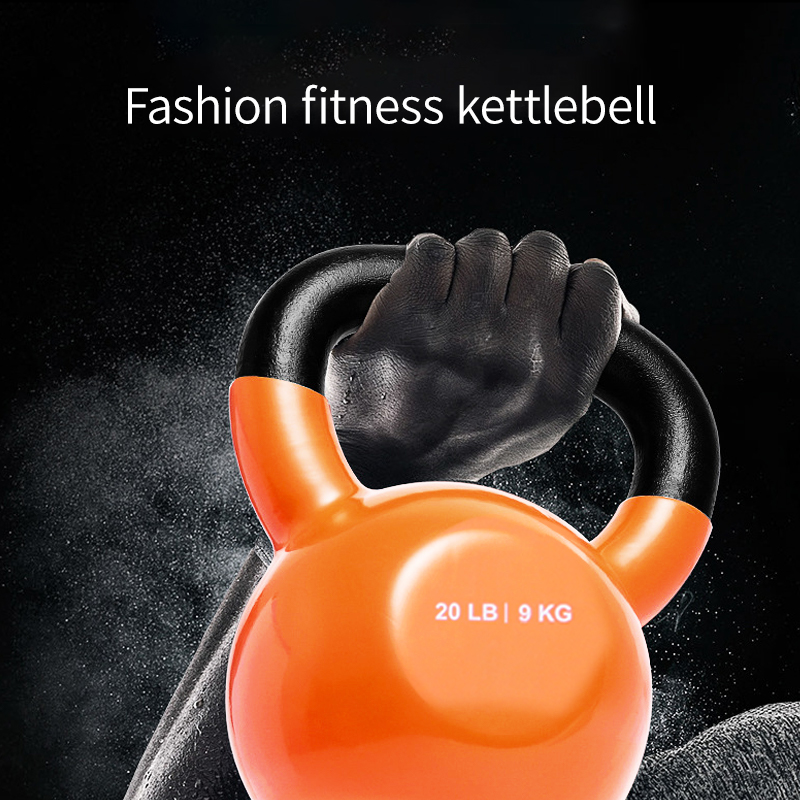Kettlebell Besi Cor Berkualita - Home Gym Kettlebells ulasan dan harga