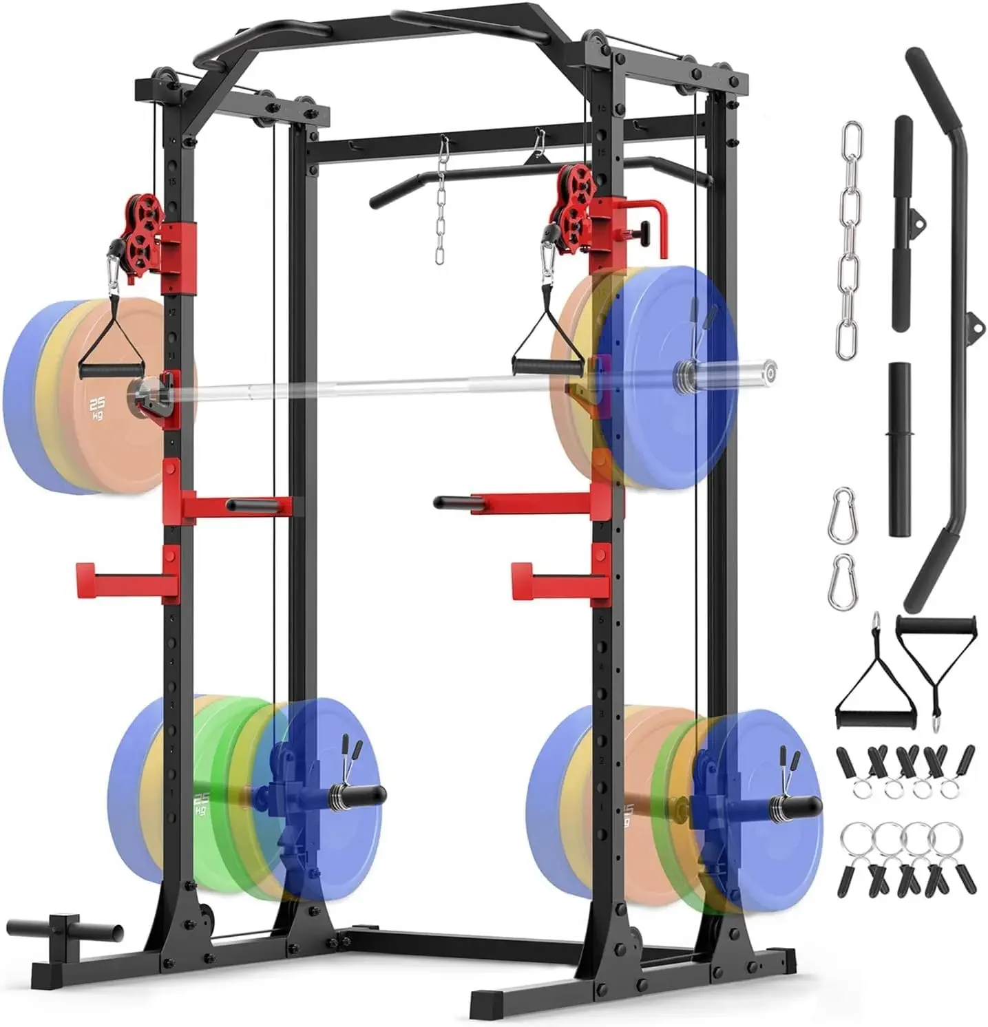 2.0 PRO Power Cage Home Gym -  - Home Gym Rack With Cables ulasan dan harga