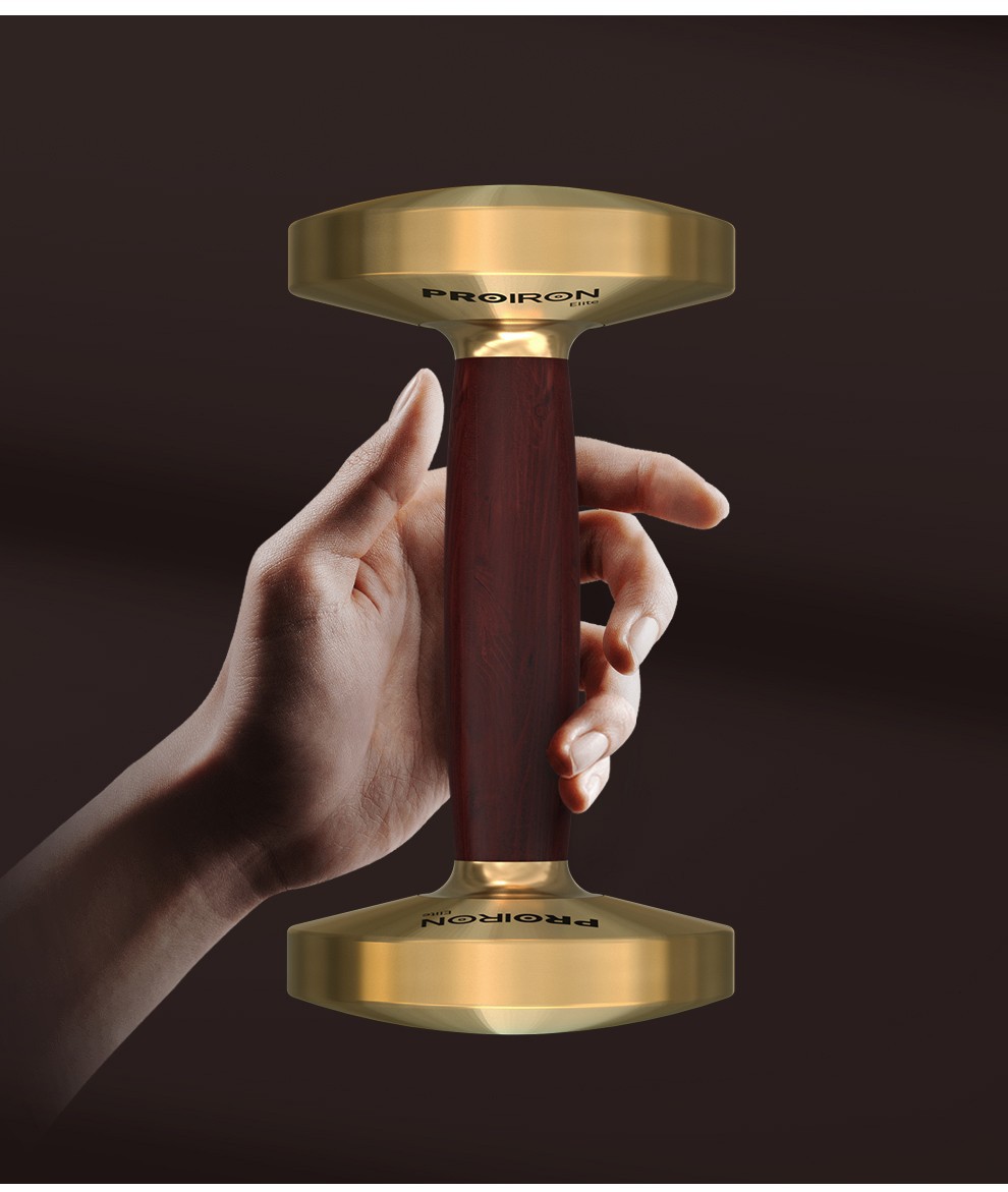 Dumbbell Kuningan Warna Emas M - Home Gym Gold ulasan dan harga