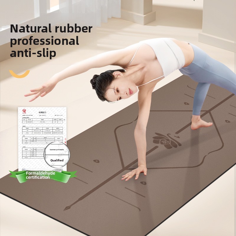 Matras Yoga PU Karet Anti Seli - Gymnastics Mat Thick ulasan dan harga
