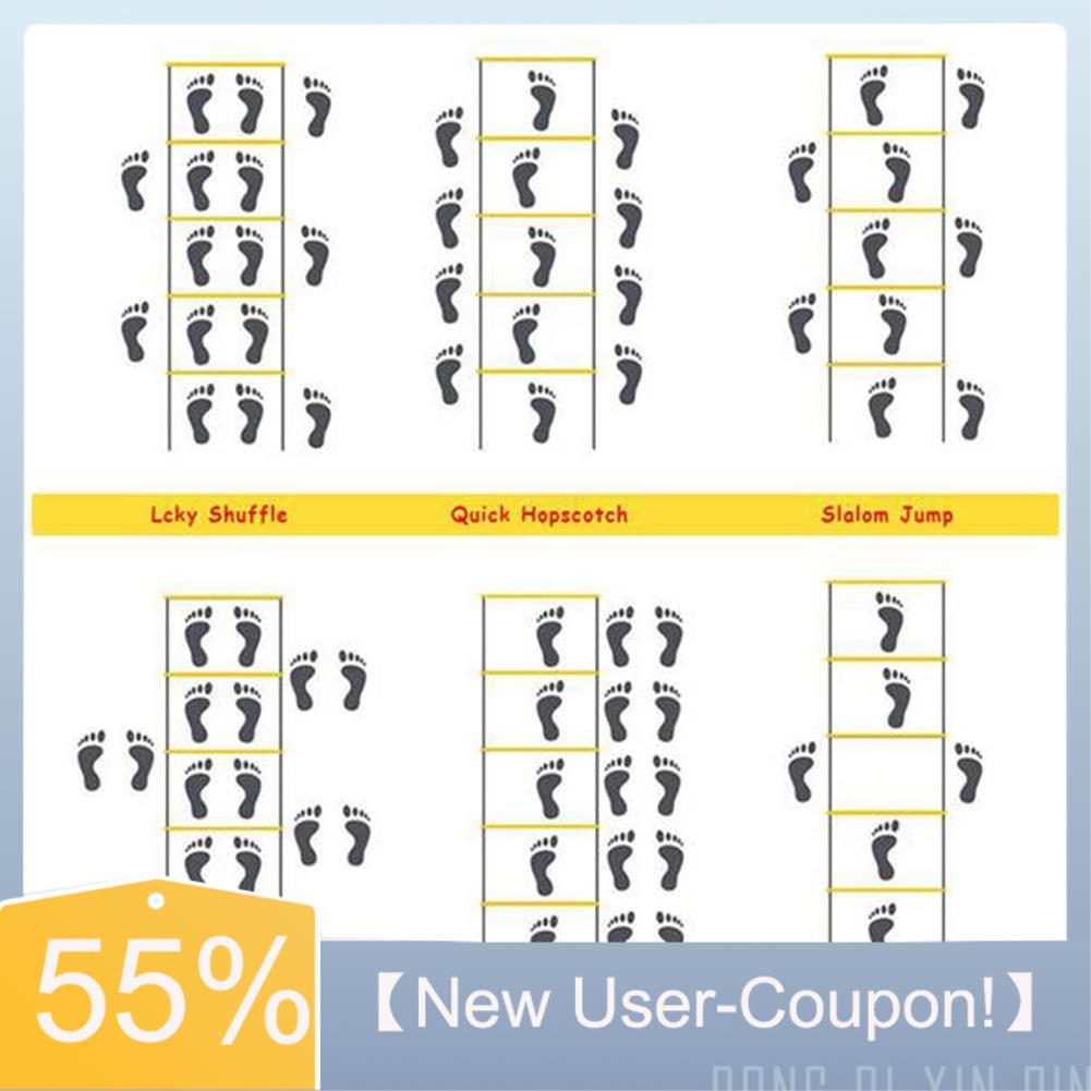 【Kupon Pengguna Baru!】Set Tang - Agility Ladder Speed ulasan dan harga