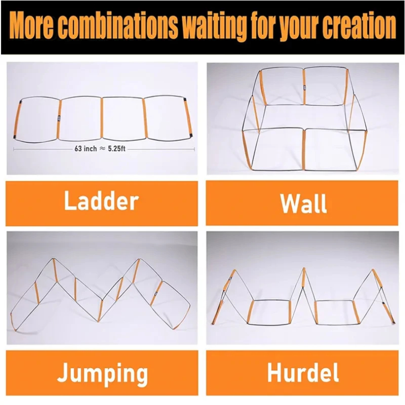 Tangga Lompat Latihan Sepak Bo - Agility Ladder Speed ulasan dan harga