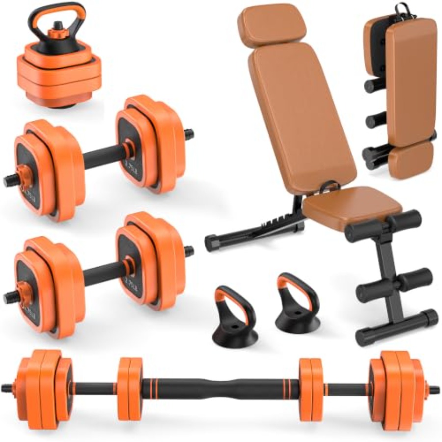Penggunaan di gym rumah: dumbe - Home Gym Designs ulasan dan harga